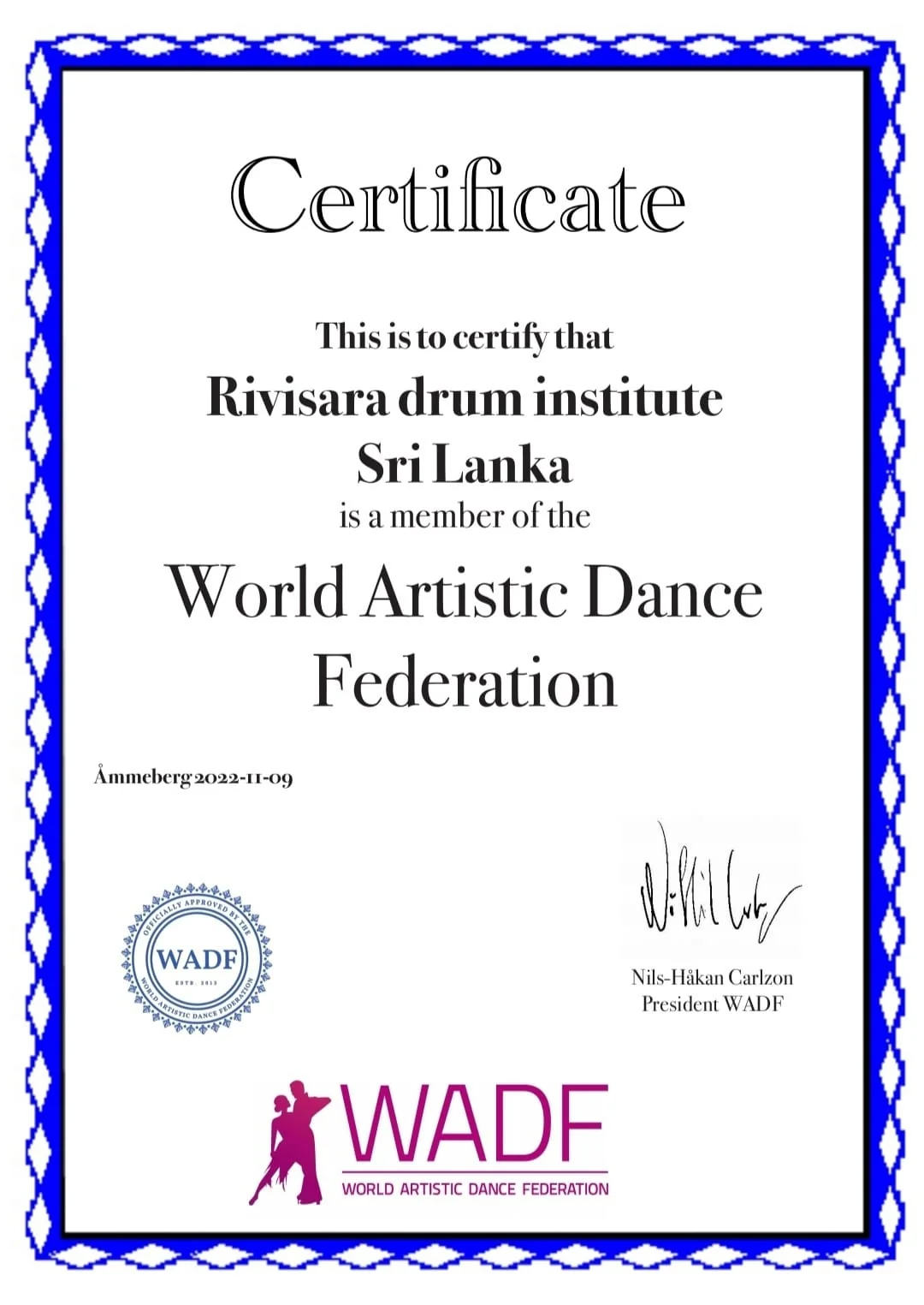 World Artistic Dance Federation